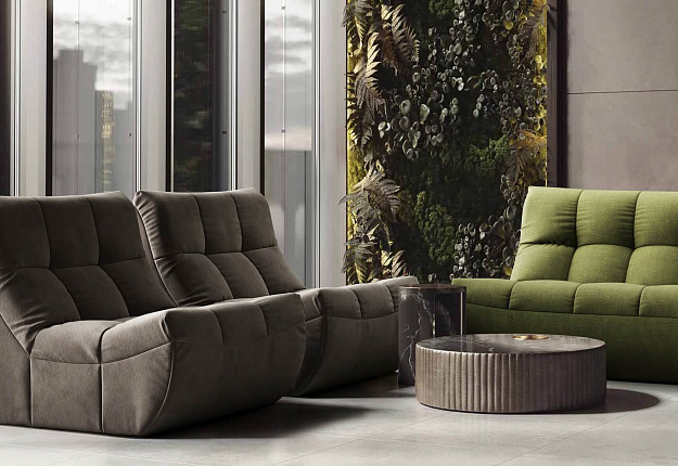 Стильные кресла ДеИтали темно серого цвета, бескаркасные кресла, не мешки, держат форму до 15 лет